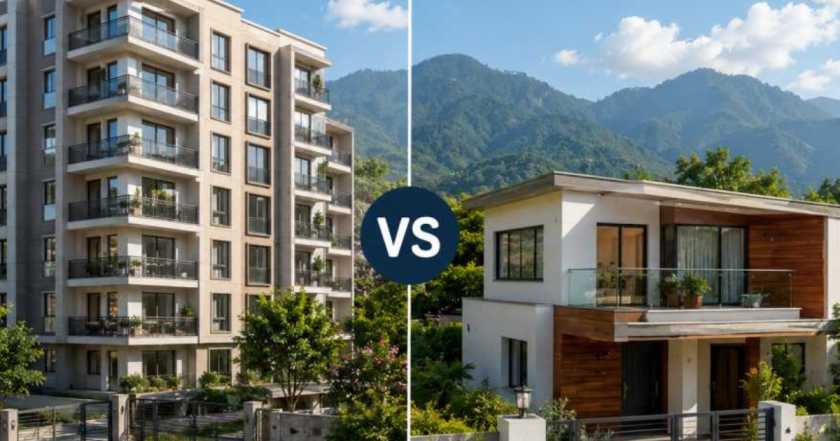 House Vs flat